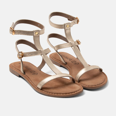 Pia Women's Sandals Leather Gold