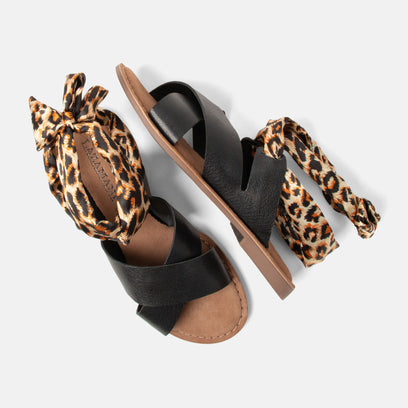 Ula Women's Slippers Leather Black