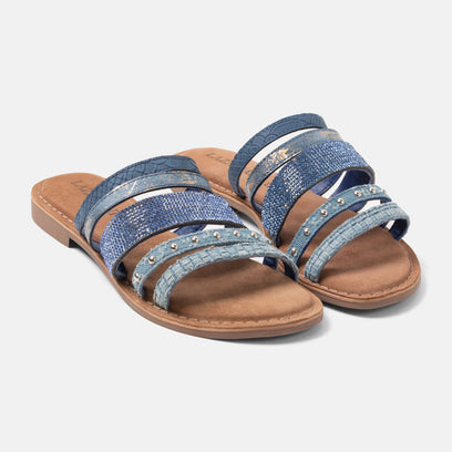 Caro Women's Slippers Denim