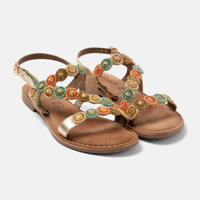 Helena Women's Sandals Leather Multi