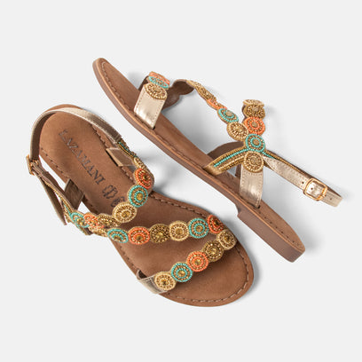 Helena Women's Sandals Leather Multi
