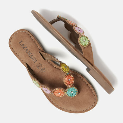 Luna Women's Suede Slippers Multi