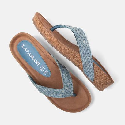 Laura Women's Slippers Denim