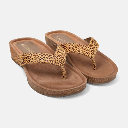 Laura Women's Slippers Leopard
