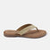 Ilja Women's Leather Slippers Gold
