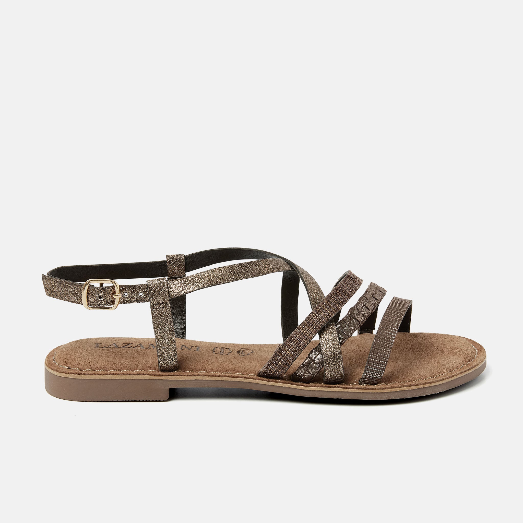 靴 bbblllaaahhh Y-TYPE SANDALS Brown25.5cm Zuri Women Sandals Brown LA75888brown | Lazamani | Lazamani