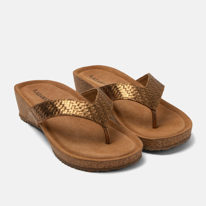 Leia Women's Slippers Copper