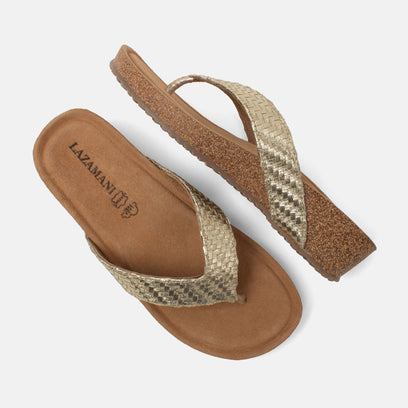 Leia Women's Slippers Gold