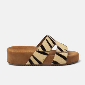 Mille Women's Slippers Zebra Mille Women's Slippers Zebra
