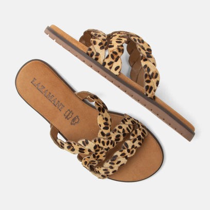 Edsi Women's Slippers Leopard