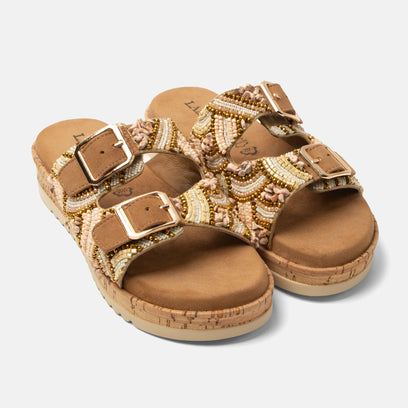 Ragna Women's Slippers Beige