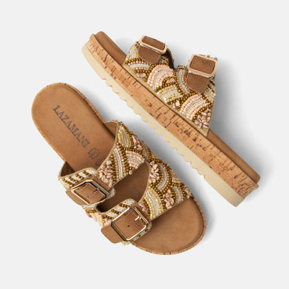 Ragna Women's Slippers Beige