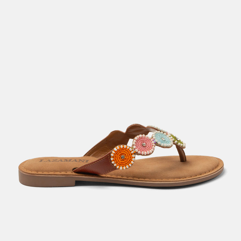 Loua Ciabatte da Donna in Pelle Multicolore