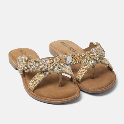 Pena Pantofole da donna Beige