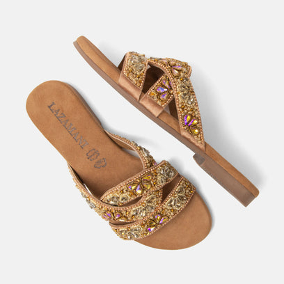 Maud Pantofole Donna Beige