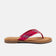 Tess Women's Leather Slippers Fuxia