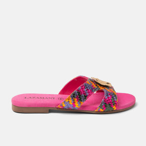 Hailey Women's Leather Slippers Fuxia Hailey Women's Leather Slippers Fuxia