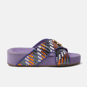 Lizzy Women's Leather Slippers Lilac Lizzy Women's Leather Slippers Lilac
