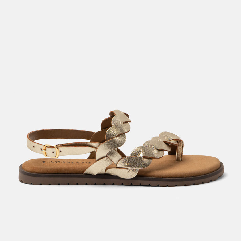 Jona Women's Sandals Leather Gold