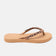 Palma Beach Women's Flip Flops Brown