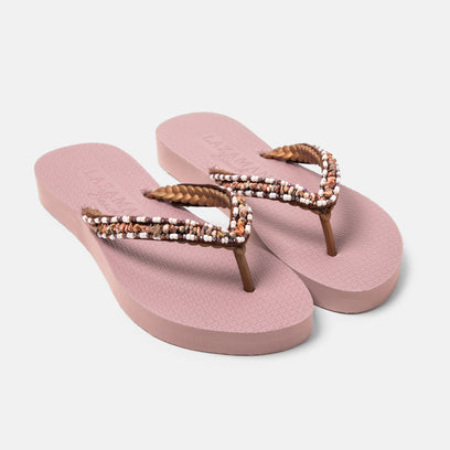 Palma Beach Women's Flip Flops Lilac