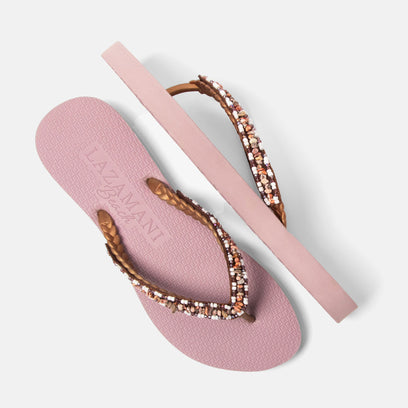 Palma Beach Women's Flip Flops Lilac