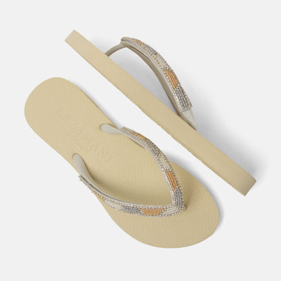 Fraser Beach Women's Flip Flops Offwhite
