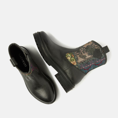 Vienne Women's Leather Boots Black