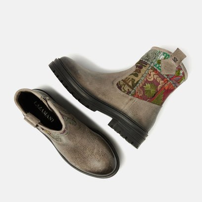 Vienne Women's Leather Boots Fango