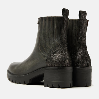 Fey Women's Leather Chelsea Boots Pewter