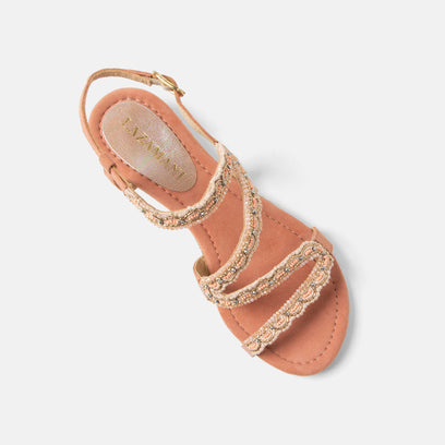 Camila Women's Sandals Suede Papaya