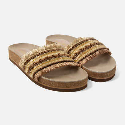 Florita Women's Slippers Biscuit