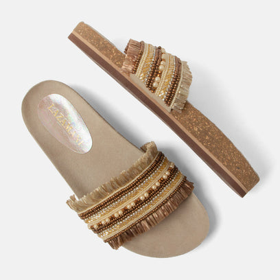 Florita Women's Slippers Biscuit