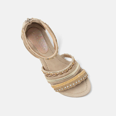 Jovena Women's Sandals Biscuit