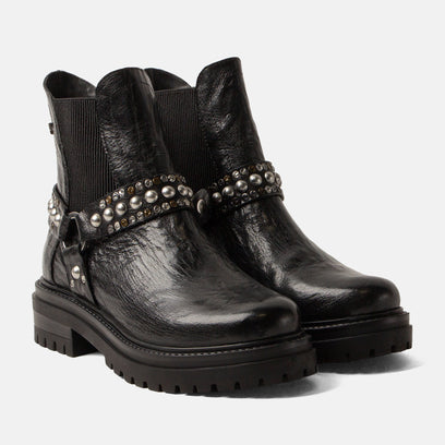 Jagger Women's Leather Chelsea Boots Black