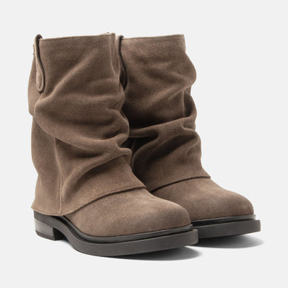 Tari Women's Suede Boots Taupe