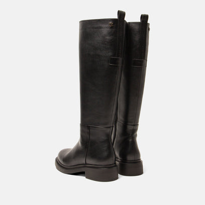 Uma Women's Leather High Boots Black