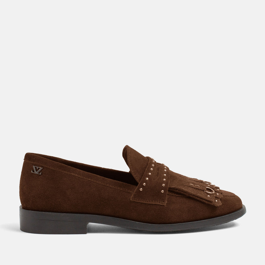 Suus Women's Suede Loafers Brown