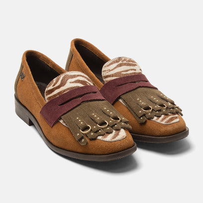 Lola Women's Loafers Suede Tan