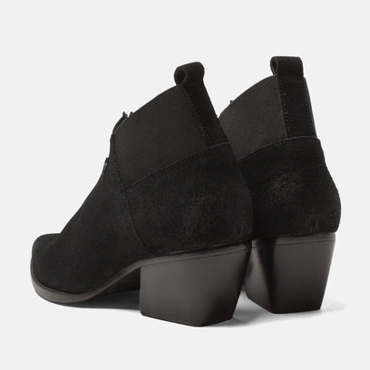 Britt Women's Suede Ankle Boots Black
