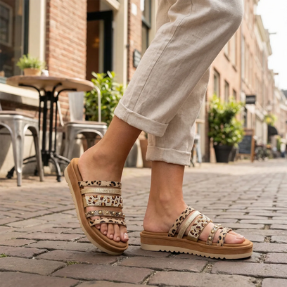 Ronja Pantofole da Donna Oro