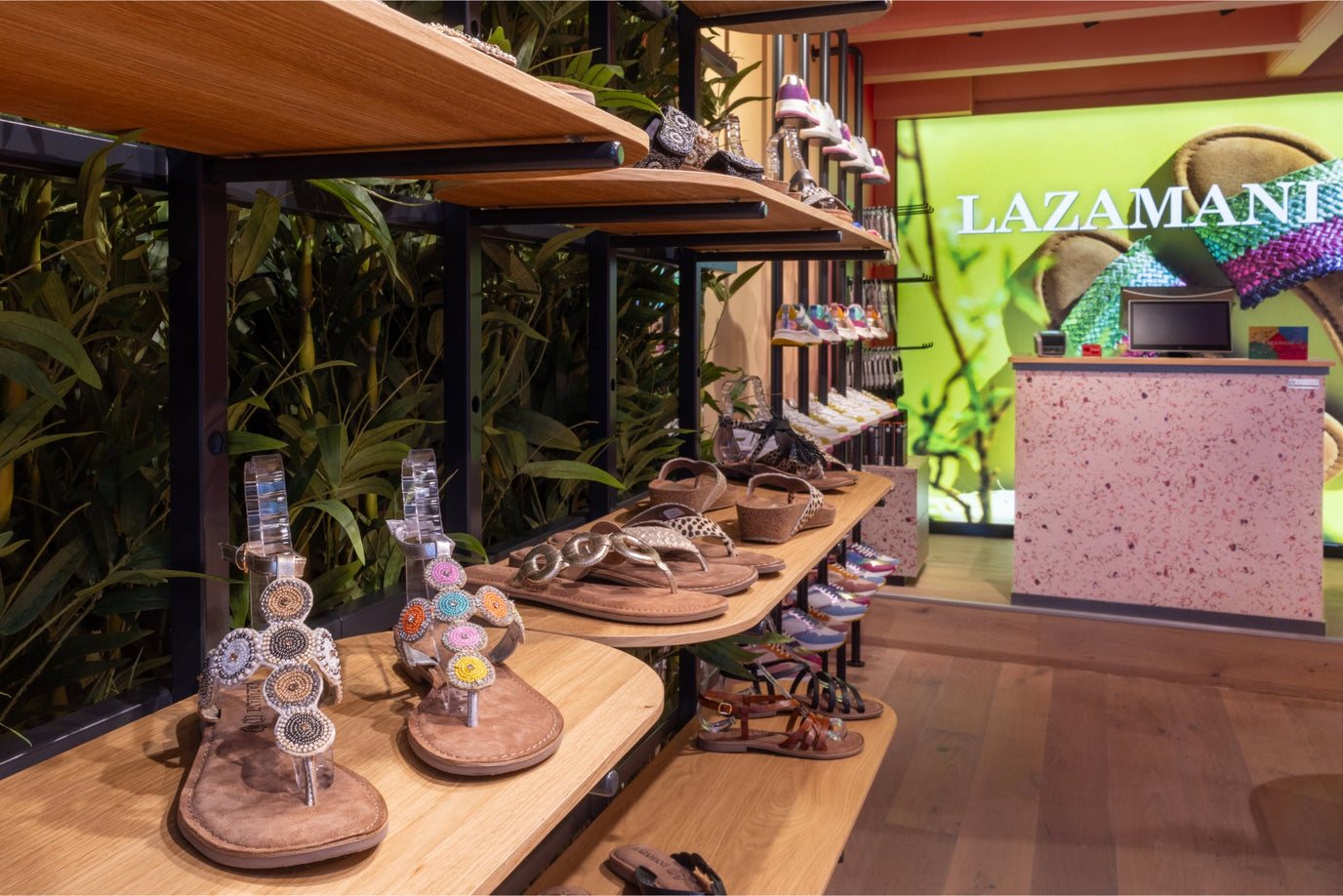 The Lazamani brand store