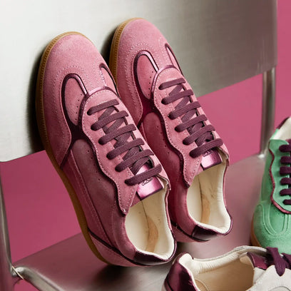 San Sebastian Suede Women's Sneakers Pink