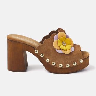 Women's Clogs 31.231 Cuoio Multi