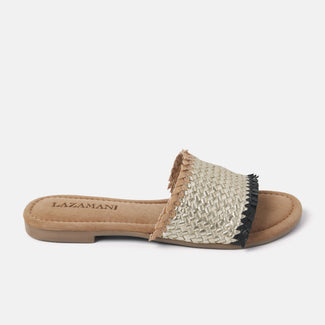 Women's Slippers 33.486 Gold Black