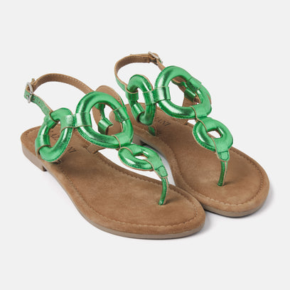 Women's Sandals 33.543 Green