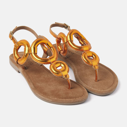 Women's Sandals 33.543 Orange
