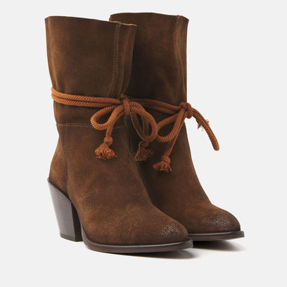Women's Ankle Boots 35.118 Tan