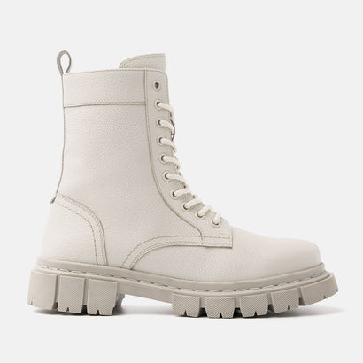 Women's Lace-up boots 53.592 Off-white