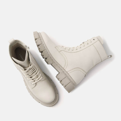 Women's Lace-up boots 53.592 Off-white